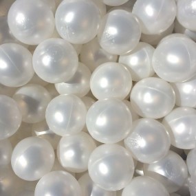 bola para piscina pearl white