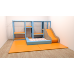 Popup Play 3 - Parque Infantil Indoor Modular con Piscina de Bolas y Tobogán
