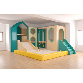 Parque Infantil Indoor con Piscina de Bolas | Merkatuno