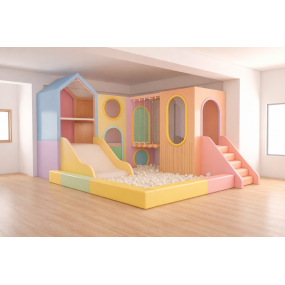 Parque Infantil Indoor con Piscina de Bolas | Merkatuno