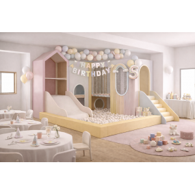 Parque Infantil Indoor con Piscina de Bolas | Merkatuno