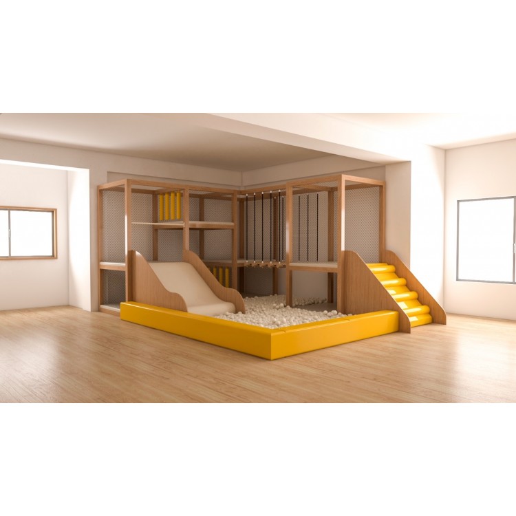 Wood Play Adventure Corner