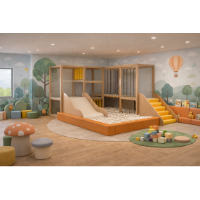 Parque Infantil Interior com Piscina de Bolas