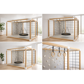 AIRO Ninja Hub 4 – Estructura Ninja Infantil Modular