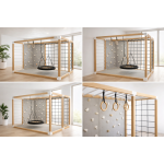 AIRO Ninja Hub 4 – Estructura Ninja Infantil Modular