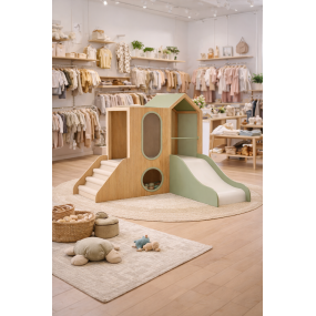 parque infantil para lojas de roupas