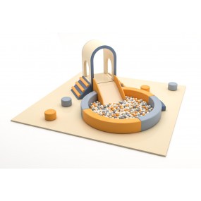 Soft Play con Piscina de Bolas Profesional | Merkatuno