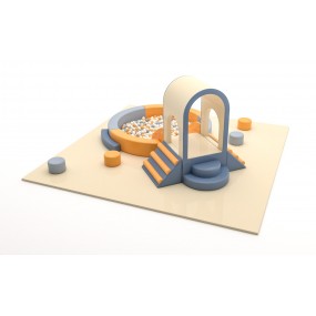 Soft Play con Piscina de Bolas Profesional | Merkatuno