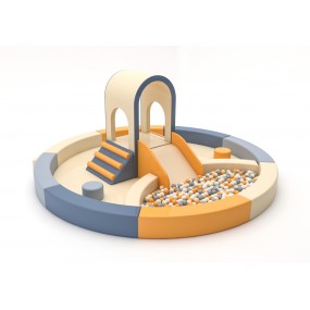 Soft Play con Piscina de Bolas Profesional | Merkatuno