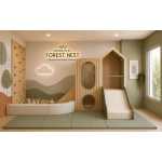 WoodPlay Forest Nest — Parque Infantil Indoor Premium