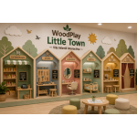 WoodPlay Little Town — Vila Infantil Interactiva