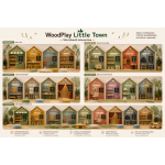 WoodPlay Little Town — Vila Infantil Interactiva